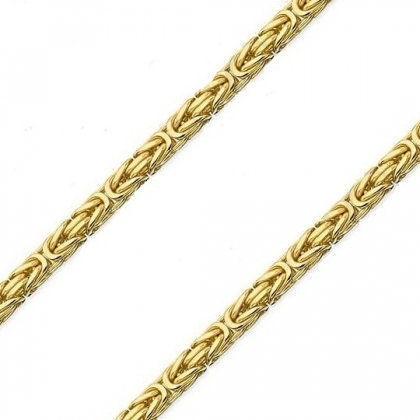 Złoty łańcuszek męski 60cm PEŁNY splot 3mm Królewski pr.585